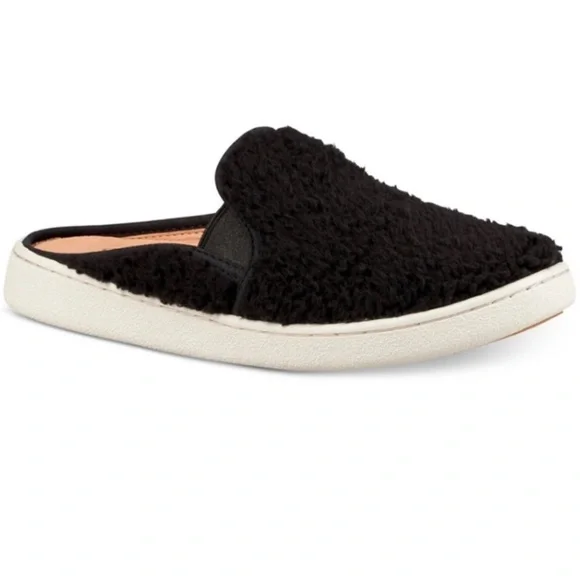 UGG LUCI, 8 womens black Sherpa mules slides shoes - Picture 2 of 10